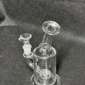 10" clear Glass Showerhead Circ Perc THICK Bong Water Pipe Hookah 14mm Bowl