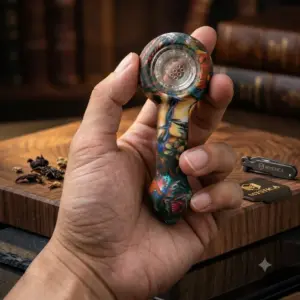 Luxury Smoking Pipe – Single Count, Professional Grade Briar Wood, Ergonomic Shape & Smooth Draw, Best Smoking Experience