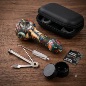 High Quality Smoking Pipe for Men – 1 Piece, Genuine Briar Wood, Handmade Polished Finish, Ideal Gift with Gift Box